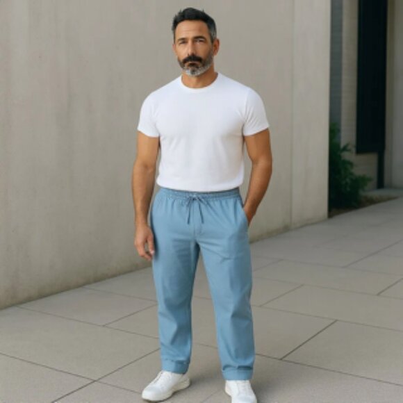 Heat Men’s Performance Jogger Pants Blue Size XL NWT - Picture 10 of 11